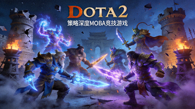 DOTA2策略深度MOBA竞技游戏封面